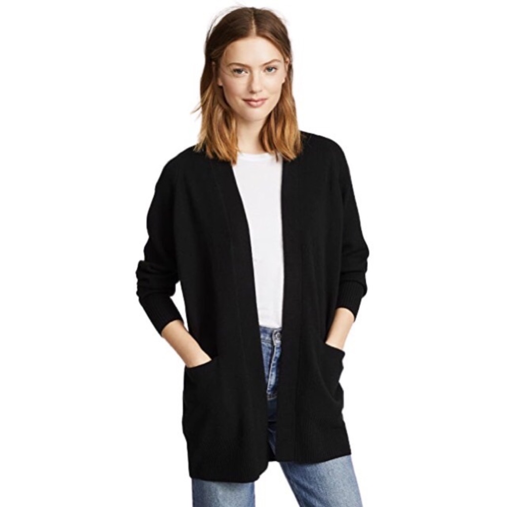BP Women’s 3/4 Sleeve Knit Cardigan in Black